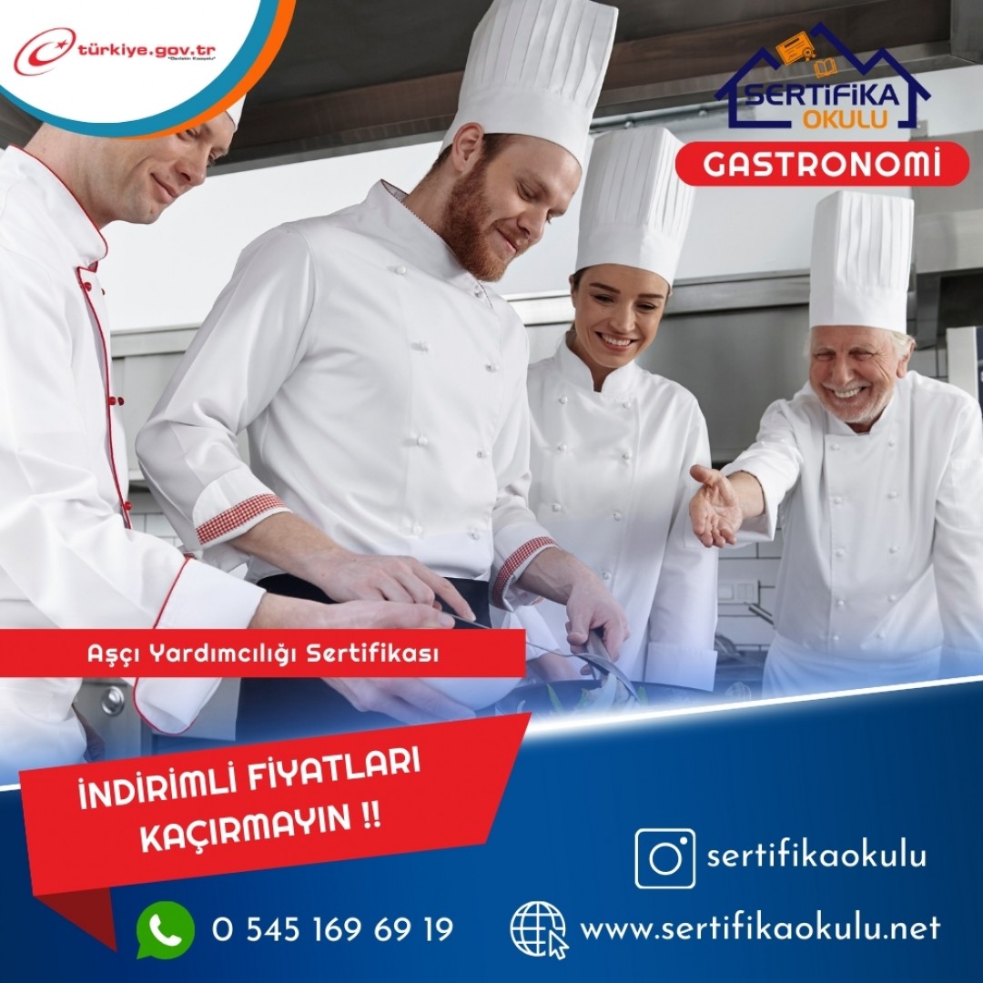 Aşçı Yardımcılığı Sertifikası