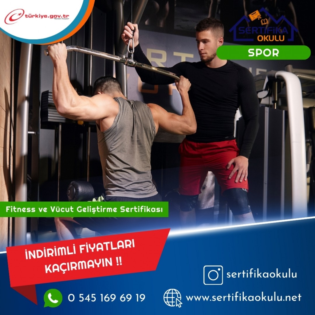 Fitness ve Vücut Geliştirme Sertifikası