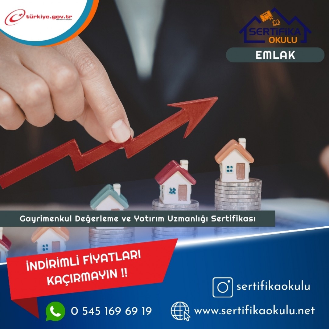 Gayrimenkul Değerleme ve Yatırım Uzmanlığı Sertifikası