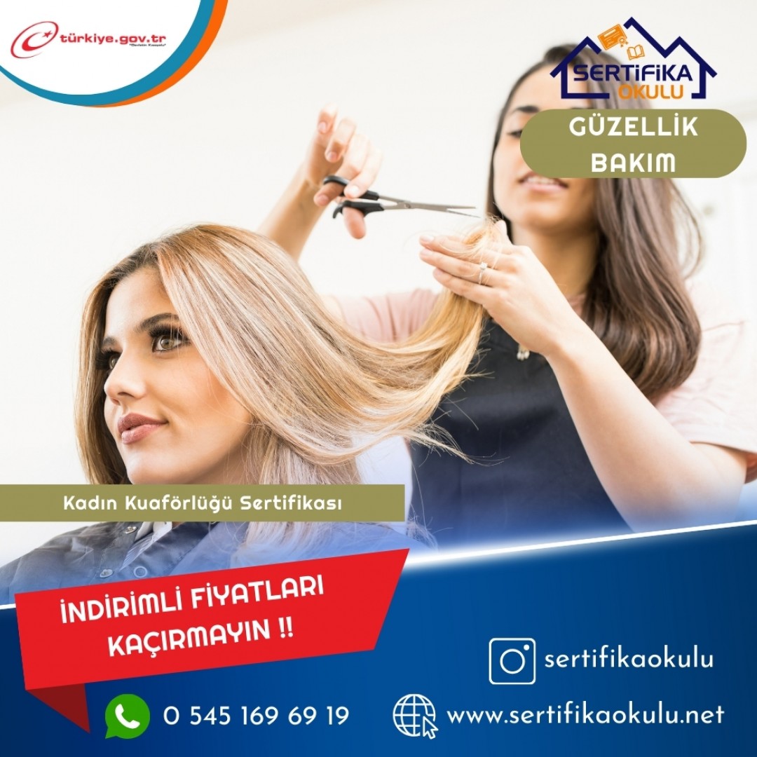 Kadın Kuaförlüğü Sertifikası