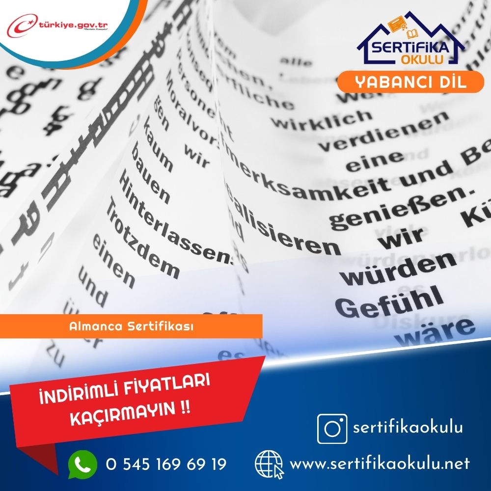 Almanca Sertifikası