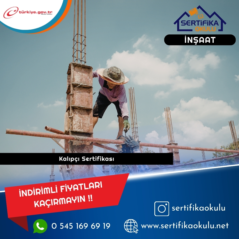 Kalıpçı Sertifikası